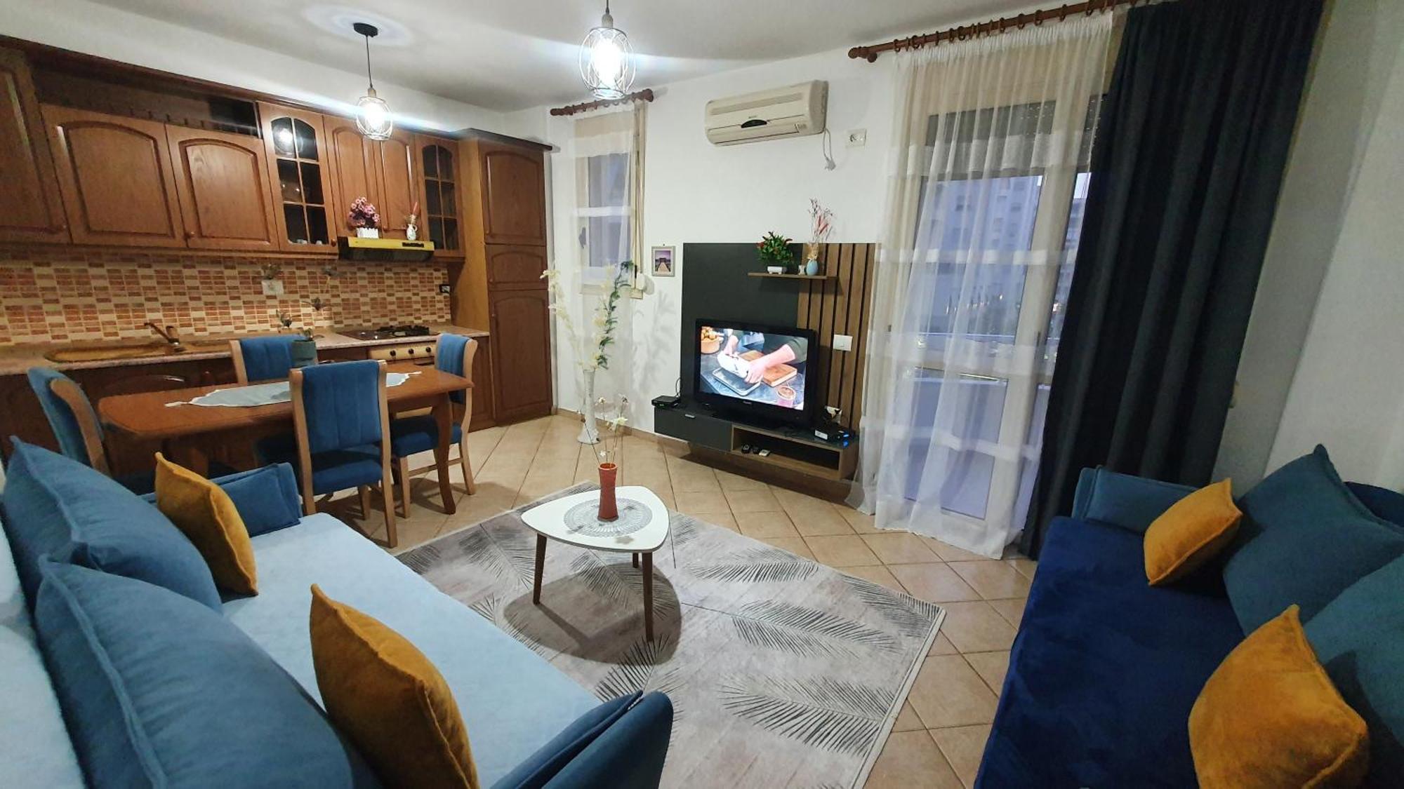 Apartment Me Qera Lungomare Vlore Medem1 Ruang foto